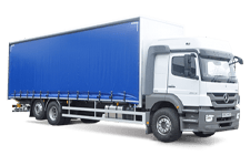 Car Hire Halesowen - 26 Tonne Curtain Side Truck - Truck hire Halesowen